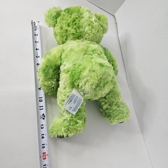 Build A Bear Clever Teddy Plush St. Patrick's Day Bear Shamrock Stuffed Animal - Picture 11 of 11